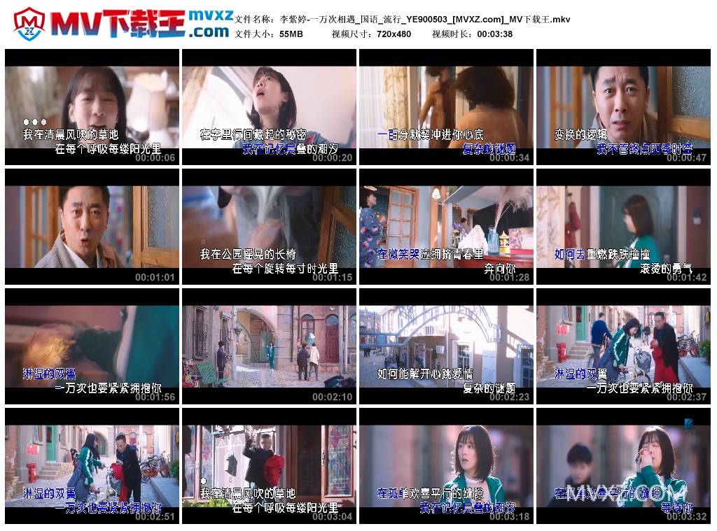 李紫婷-一万次相遇_国语_流行_YE900503